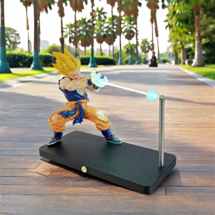 Anime characters DRAGON BALL Z Son Goku model lamp Super Saiyan one figure boy toy gift collection ornaments - Image 1