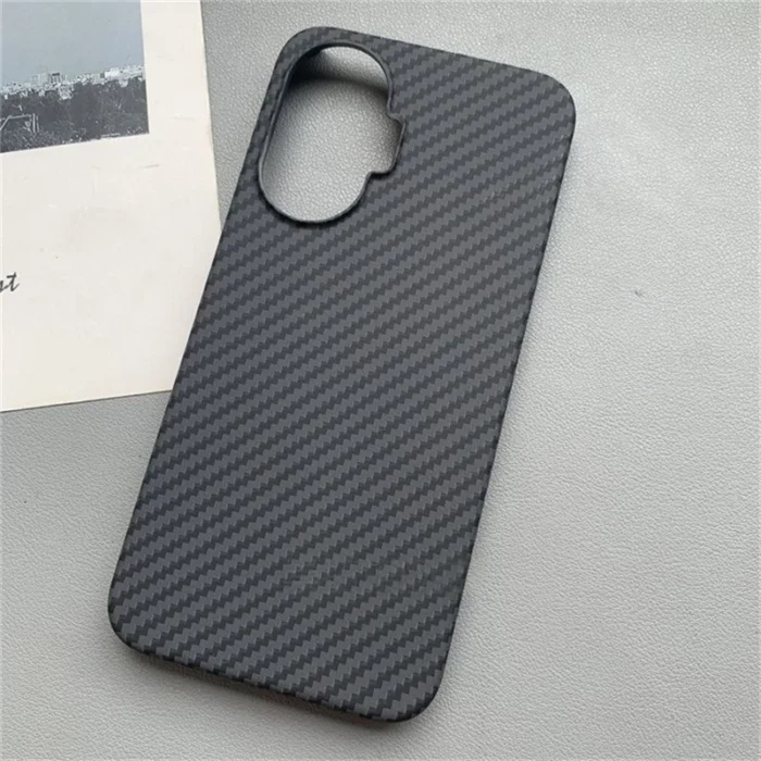 For Xiaomi POCO F7 5G Case Ultra Thin Matte Hard Carbon Fiber Texture Pattern Cover For Poco F7 Redmi Turbo 4 Pro Bumper - Image 2