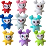 Lovelys Plush Korean Super Star Plush Toy Cartoon Animal TWICE Momo Doll Keychain Pendant for Fans Girls Birthday Gifts