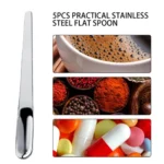 Espresso Spoon Stainless Steel Appetizer Spoon Demitasse Spoons Tableware Dessert Spoon For Parties Catering Coffee Shops - Image 3