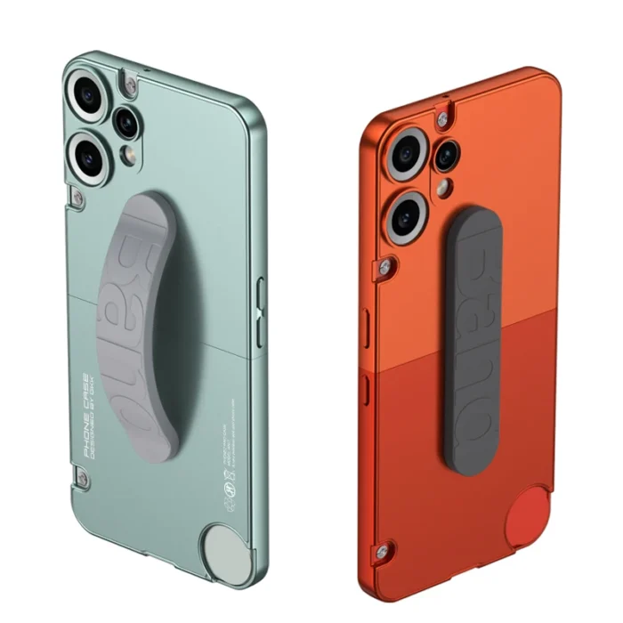 GKK Original Case For Nothing CMF Phone 2 Pro Case 2 in 1 Colour Clash Liquid Silicone Wrist Plastic Cover For CMF Phone 2Pro - Image 5