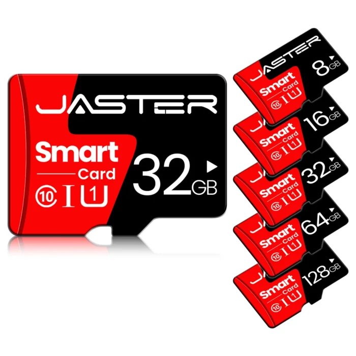 JASTER Mini SD Card 4GB 8GB 16GB Class 6 Real Capacity 32GB Memory SD Card High Speed Smart SD Card TF Red suitable for camera - Image 5