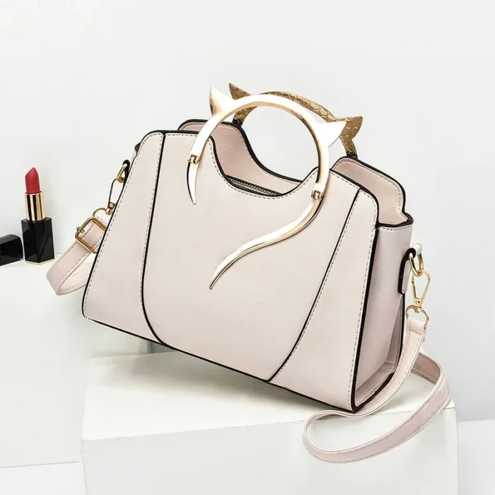 Fashion Leather Shoulder Bag Chain Purse for Women Small Purse Crossbody Bags Women Trendy Underarm Bag Square Satchel Handbag - Image 3