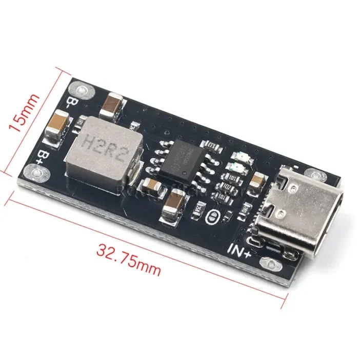 Type-C USB Input High Current 3A Polymer Ternary Lithium Battery Quick Fast Charging Board IP2312 CC/CV Mode 5V To 4.2V - Image 5
