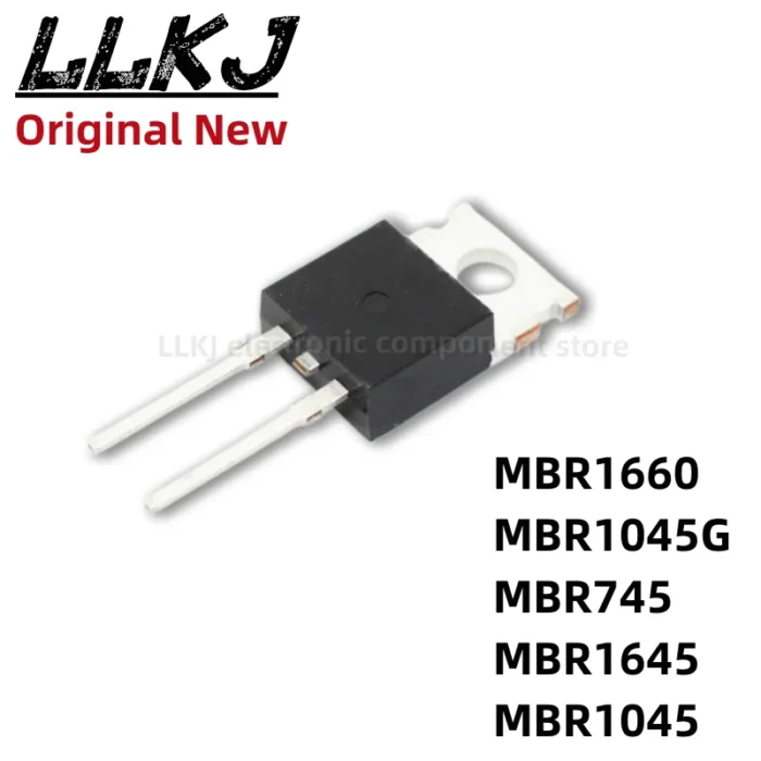 1pcs MBR1660 MBR1045G MBR745 MBR1645 MBR1045 TO220 MOS FET TO-220 - Image 1