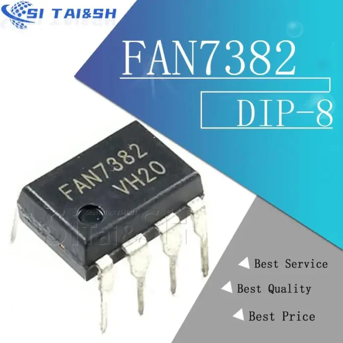 5pcs/lot FAN7382 Gate Driver For MOSFET IGBT, 600V High Side - Image 1