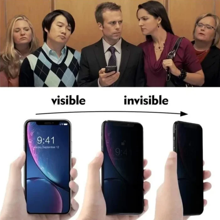 Privacy Screen Glass For Nothing CMF Phone 2 Pro Glass Anti-Spy Protector Screen Nothing CMF Phone 2 Pro Tempered Glass Film - Image 3
