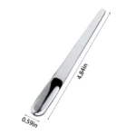 Espresso Spoon Stainless Steel Appetizer Spoon Demitasse Spoons Tableware Dessert Spoon For Parties Catering Coffee Shops