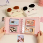 Cartoon A7 Kpop Binder Photocard Holder Plush Rabbit Photo Album Idol Photocards Collect Book Kawaii Student School Stationery - Image 3