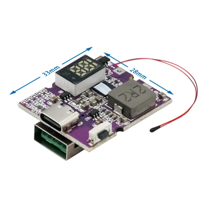 22.5W Power Bank Bidirectional Fast Charging Mobile Power Module Circuit Board With Digital/Light Type-C USB Suppor PD/QC3.0 2.0 - Image 4