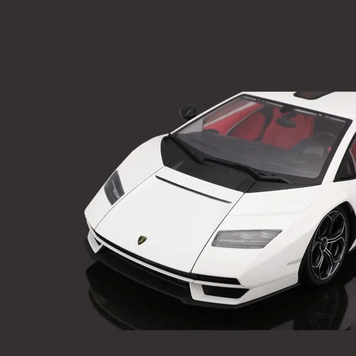 New In Stock Bburago 1:18 Lamborghini Countach LPI800 Sports Car Alloy Miniature Diecast Tatic State Model Lambo Car Custom Toys - Image 4