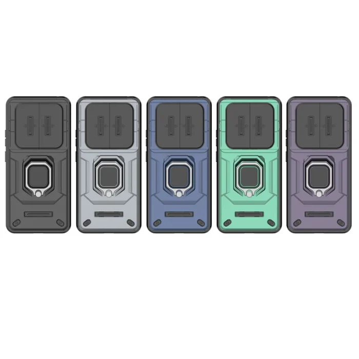 For OPPO Realme 12 Case Cover Realme 12 Realme12 4G Capas Back Armor Bumper Shockproof Camera Lens Ring Holder Fundas Realme 12 - Image 2