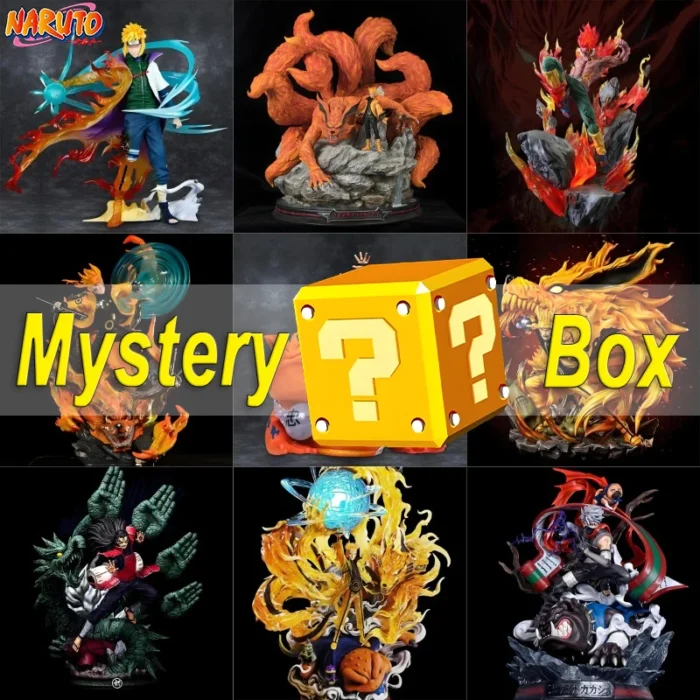 Naruto Figure Anime Figure Mystery Box Kakashi Sasuke Sakura Tsunade Pain Action Figure Surprise Box Periphery Toy for Kids Gift - Image 1