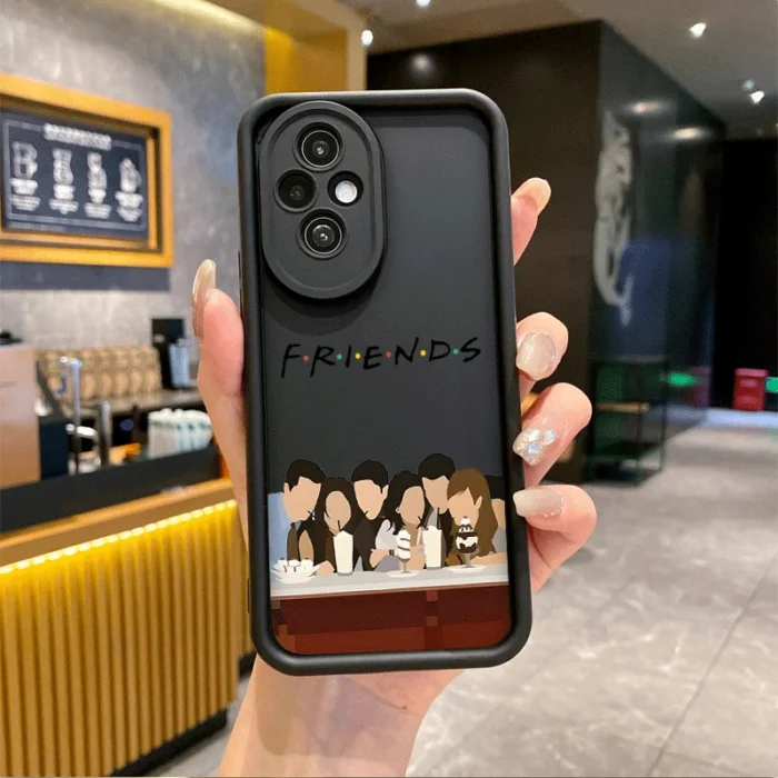 Divertida funda de teléfono Central Perk Coffee Friends para Honor Huawei 200 90 Lite Mate 20 Pro Nova 10 SE P20 P30 P40 8X X9 5G funda suave - Image 5