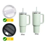 3Pcs Silicone Straw Cover For Stanley Leakproof Spill Proof Stopper Set Cup Cap Mug Accessories Tumbler For 1.0 2.0 40oz/30oz - Image 4