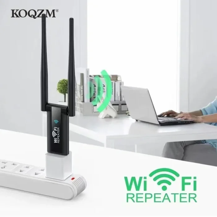 300Mbps 2.4G USB Wireless WiFi Repeater Extender Router WiFi Signal Amplifier Booster Long Range Wi-Fi Repeater Access Point - Image 5