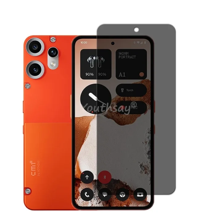 Privacy Screen Glass For Nothing CMF Phone 2 Pro Glass Anti-Spy Protector Screen Nothing CMF Phone 2 Pro Tempered Glass Film - Image 2