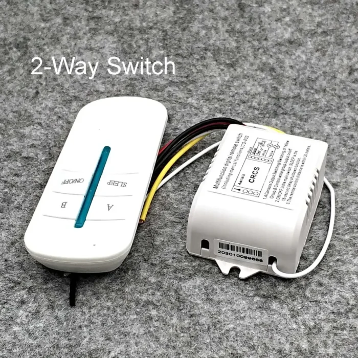 220V 1/2/3/4 Ways Wireless ON/OFF Lamp Remote Control Switch Receiver Transmitter - Image 3