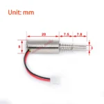 DC 3V 6V 9V 12V 24V Mini 8MM Cylinder Suction Inhalation Solenoid Electromagnet Push Pull Electric Magnet For Fingerprint Lock - Image 2
