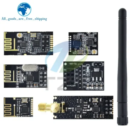 1/3PCS NRF24L01+ 2.4G wireless data transmission module 2.4GHz NRF24L01 upgrade version NRF24L01+PA+LNA 1000 Meters For Arduino