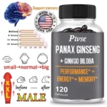 Taoters Korean Ginseng And Ginkgo Capsules Promote Strength Endurance Performance, High Performance And