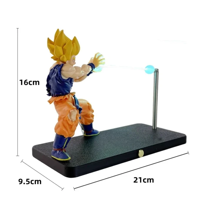 DRAGON BALL Son Goku Light Anime Peripheral Collection Toys Desktop Ornaments Cool Model Birthday Gift Children's Toys - Image 5