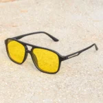CRIXALIS Pilot Vintage Square Sunglasses Men Women Retro Driving Night Vision Sun Glasses Female Luxury Designer Shades UV400 - Image 2