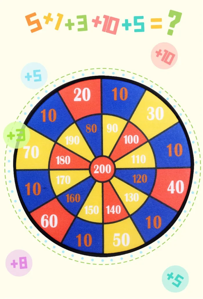 Sticky Ball Dart Board Target Sports Game Toys gor Children Outdoor Party Toys Target Sticky Ball Throw Educational Board Game - Image 5