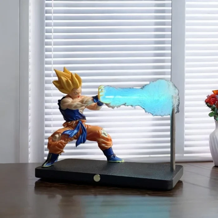 DRAGON BALL Son Goku Light Anime Peripheral Collection Toys Desktop Ornaments Cool Model Birthday Gift Children's Toys - Image 2
