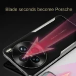 Color-blocked Plain Leather Premium Feel All-inclusive Lens Case For VIVO X200 Ultra X200s X200 Pro X100s Pro X100 Protect Cover - Image 2