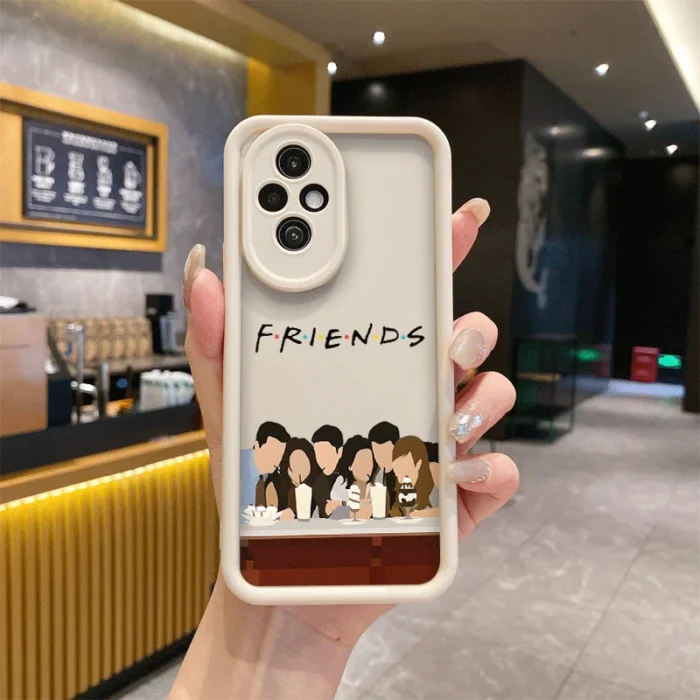 Divertida funda de teléfono Central Perk Coffee Friends para Honor Huawei 200 90 Lite Mate 20 Pro Nova 10 SE P20 P30 P40 8X X9 5G funda suave - Image 3