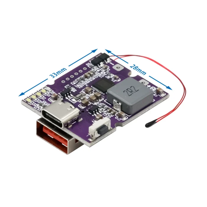 22.5W Power Bank Bidirectional Fast Charging Mobile Power Module Circuit Board With Digital/Light Type-C USB Suppor PD/QC3.0 2.0 - Image 5