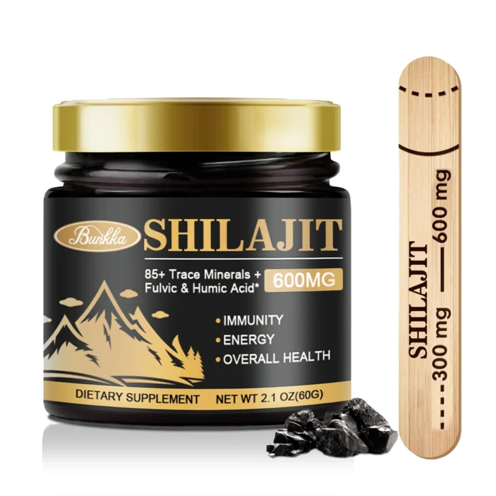 Shilajit Pure 100% Himalaya Original Himalayan Resin Brain Skin Beauty Health Hormone Balance 85+ Trace Minerals & Fulvic Acid - Image 1