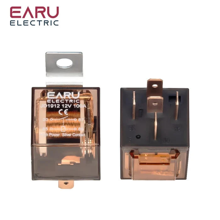 1pcs Waterproof Automotive Relay 12V 100A 5Pin SPDT Car Control Device Car Relays DC 24V High Capacity Switching - Image 3