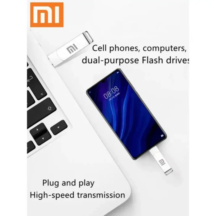 Xiaomi New 2TB Flash Drive High Speed Transfer Metal Flash SSD Type-c 2-In-1 Pendrive Waterproof Flash Disk for Computer - Image 3