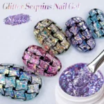 LILYCUTE 7ml Glitter Gel Nail Polish Shining Mineral Sequins Soak Off UV LED Nail Gel Semi Permanent Manicure Nail Art Supplies - Image 2