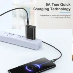 USLION 5A Micro USB Cable Fast Charging Mobile Phone Micro USB Wire cord For Xiaomi Android LED Lighting USB Charger Data Cable - Image 5