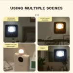 USB Book Lights USB Night Light Mini LED Night Light USB Plug Lamp Power Bank Charging Small Round Reading Eye Protection - Image 6