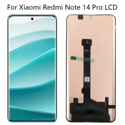 AMOLED For Xiaomi Redmi Note 14 Pro Lcd Display Touch Screen Digitizer For Redmi Note14 Pro 14Pro Display LCD