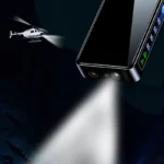 2024 New Gas Electric 3 Fire Windproof Lighter Flashlight Jet Dual Plasma Arc Lighter Gas Electric Butane Rechargeable Lighter - Image 4
