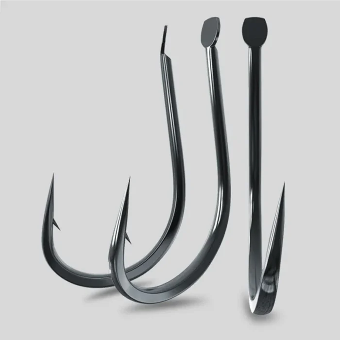 50PCS Small Fishing Hooks High Carbon Steel Freshwater Size 1 - 13 Barbed Carp Hooks - Image 3