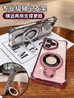 Case for Honor 400 Pro magnetic holder camera protection plating airbag silicone transparent shockproof back cover - Image 4