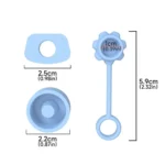 3Pcs Silicone Straw Cover For Stanley Leakproof Spill Proof Stopper Set Cup Cap Mug Accessories Tumbler For 1.0 2.0 40oz/30oz - Image 5
