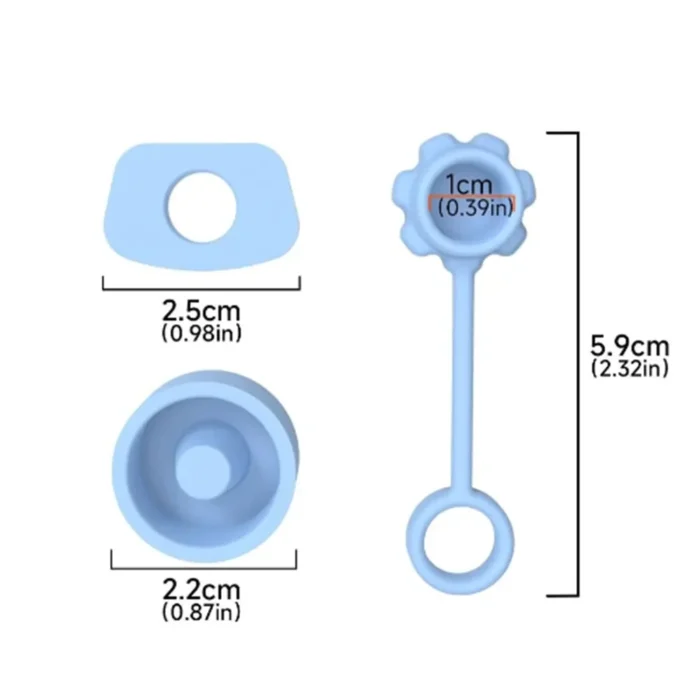 3Pcs Silicone Straw Cover For Stanley Leakproof Spill Proof Stopper Set Cup Cap Mug Accessories Tumbler For 1.0 2.0 40oz/30oz - Image 5