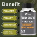 Taoters Korean Ginseng And Ginkgo Capsules Promote Strength Endurance Performance, High Performance And - Image 4