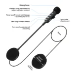 BT30S Motorcycle Helmet Headset Wireless Earphone Handsfree Call Kit Stereo Anti-interference for Rider Moto MP3 Music Player - Image 3