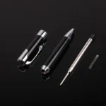 1Pcs High quality ball pen rotating Metal ballpoint Pen Stationery Ballpen 1.0mm Black ink Office & School Supplies - Image 5