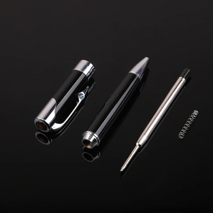 1Pcs High quality ball pen rotating Metal ballpoint Pen Stationery Ballpen 1.0mm Black ink Office & School Supplies - Image 5