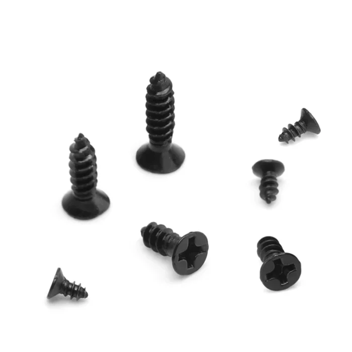 20/50pcs M2 M3 Small Micro Carbon Steel Cross Phillips Flat Countersunk Pan Head Self Tapping Wood Screw Machine Laptop Screws - Image 4