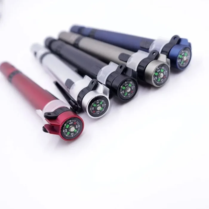 Multifunctional Pen Light Pen Outdoor Travel 6-in-1 Multi-function Tool Screwdriver Compass Touch Holder Light Pen - Image 1
